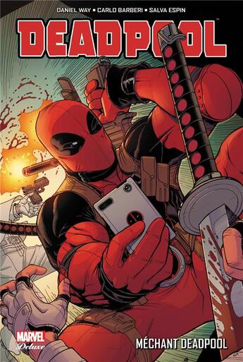 Couverture du livre « Deadpool t.5 : méchant Deadpool » de Daniel Way et Carlo Barberi et Salva Espin aux éditions Panini