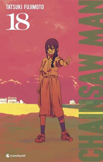 Couverture du livre « Chainsaw man Tome 18 » de Tatsuki Fujimoto aux éditions Crunchyroll