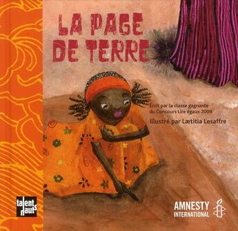 Couverture du livre « La page de terre » de Collectif/Lesaffre aux éditions Talents Hauts