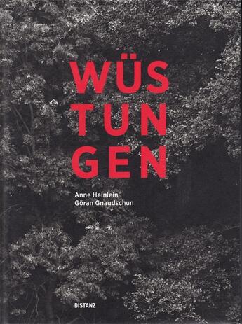 Couverture du livre « Wustungen » de Goran aux éditions Distanz