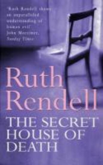 Couverture du livre « The Secret House Of Death » de Ruth Rendell aux éditions Random House Digital