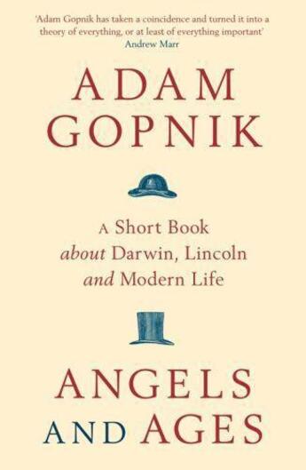 Couverture du livre « Angels and Ages » de Adam Gopnik aux éditions Quercus Publishing Digital