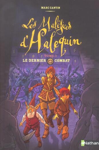 Couverture du livre « Malefices halequin t3 dernier - vol03 » de Cantin aux éditions Nathan