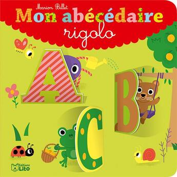 Couverture du livre « Mon Cartonne Flaps Abecedaire » de  aux éditions Lito