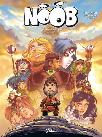 Couverture du livre « Noob Tome 13 : capture d'écran » de Fabien Fournier et Philippe Cardona et Florence Torta aux éditions Soleil