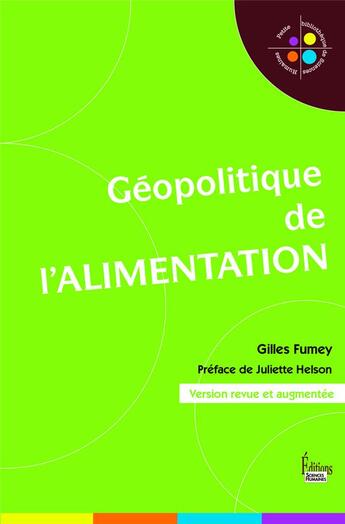 Couverture du livre « Géopolitique de l'alimentation » de Gilles Fumey aux éditions Sciences Humaines