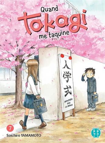 Couverture du livre « Quand Takagi me taquine Tome 7 » de Soichiro Yamamoto aux éditions Nobi Nobi