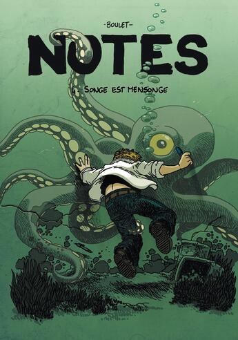 Couverture du livre « Notes Tome 4 : songe est mensonge » de Boulet aux éditions Delcourt