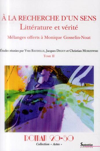 Couverture du livre « Roman 20-50, collection 