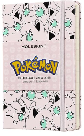 Couverture du livre « Pokémon ; carnet poche ligné jigglypuff » de  aux éditions Moleskine