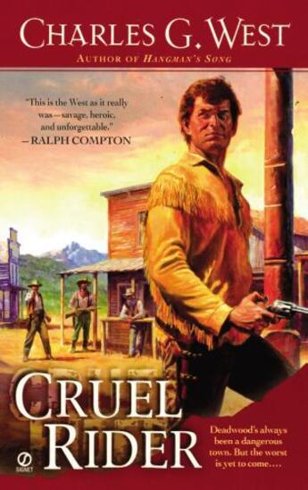 Couverture du livre « Cruel Rider » de West Charles G aux éditions Penguin Group Us