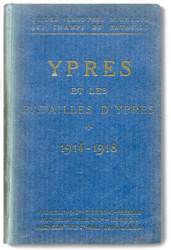 Couverture du livre « Ypres » de Collectif Michelin aux éditions Michelin