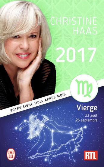 Couverture du livre « Vierge 2017 » de Christine Haas aux éditions J'ai Lu