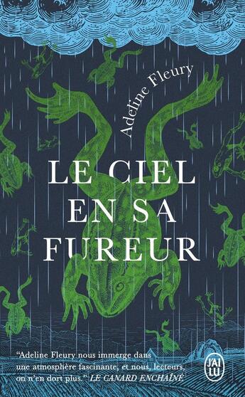 Couverture du livre « Le ciel en sa fureur » de Adeline Fleury aux éditions J'ai Lu