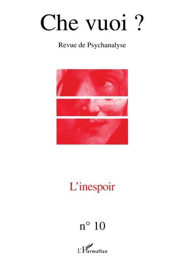 Couverture du livre « L'inespoir » de  aux éditions L'harmattan