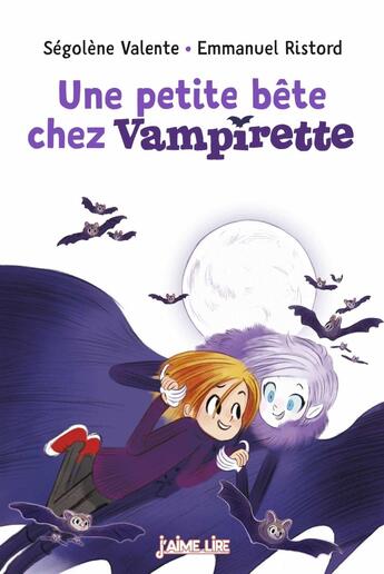 Couverture du livre « Une petite bête chez Vampirette » de Emmanuel Ristord et Segolene Valente aux éditions Bayard Jeunesse