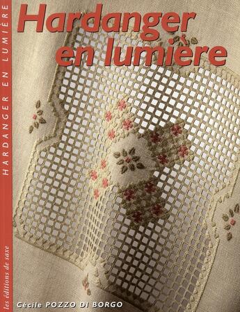 Couverture du livre « Hardanger en lumière » de Cecile Pozzo Di Borgo aux éditions De Saxe