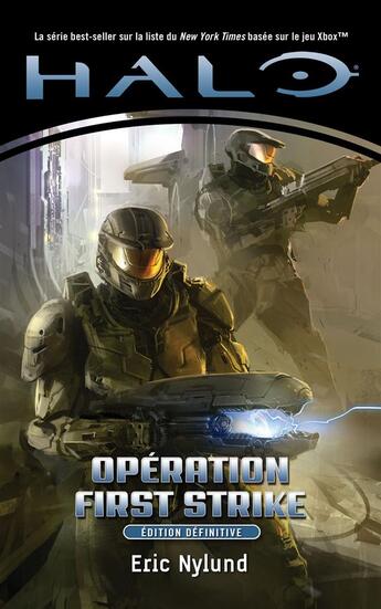 Couverture du livre « Halo Tome 3 : opération first strike » de William Dietz aux éditions Bragelonne