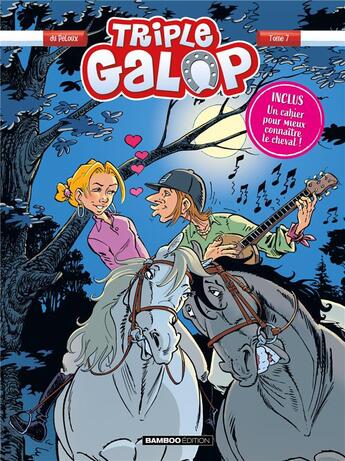 Couverture du livre « Triple galop Tome 7 » de Benoit Du Peloux aux éditions Bamboo