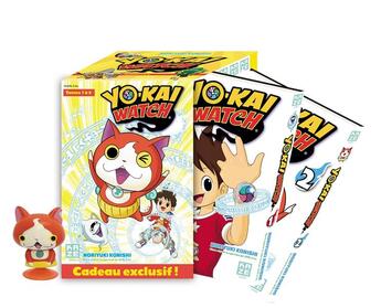 Couverture du livre « Yo-Kai Watch : coffret Tomes 1 à 5 » de Noriyuki Konishi aux éditions Crunchyroll