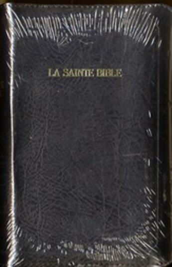 Couverture du livre « Bible segond 1910 avec zip onglets » de Biblio aux éditions Bibli'o