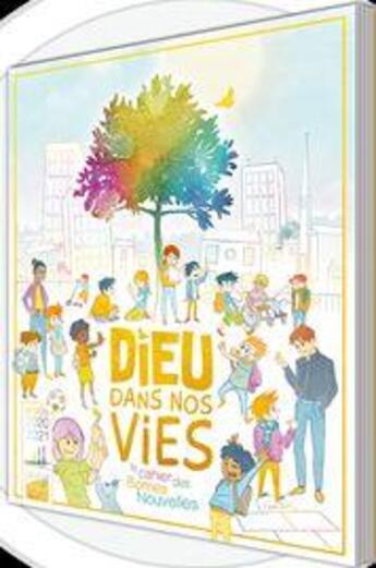 Couverture du livre « Dieu dans nos vies Cahier bonnes nouvelles : Livre-fichier enfant » de Service Diocesain Ca aux éditions Mediaclap