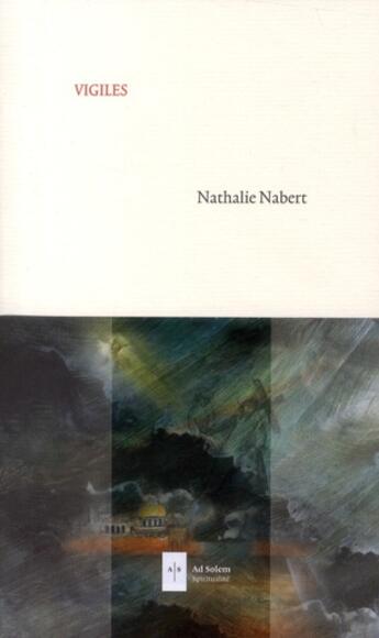 Couverture du livre « Vigiles » de Nathalie Nabert aux éditions Ad Solem