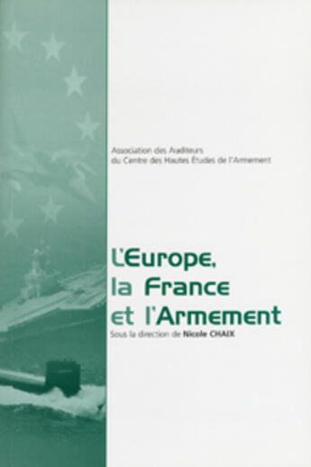 Couverture du livre « L'europe, la france et l'armement » de  aux éditions Documentation Francaise