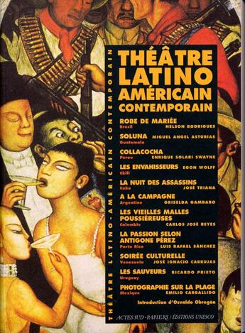 Couverture du livre « Théâtre latino américain contemporain (1940-1990) » de  aux éditions Unesco