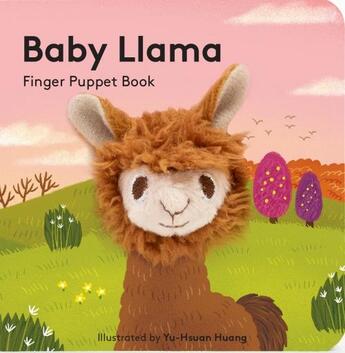 Couverture du livre « Baby llama : finger puppet book » de Chronicle Books aux éditions Chronicle Books