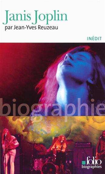 Couverture du livre « Janis joplin » de Jean-Yves Reuzeau aux éditions Folio