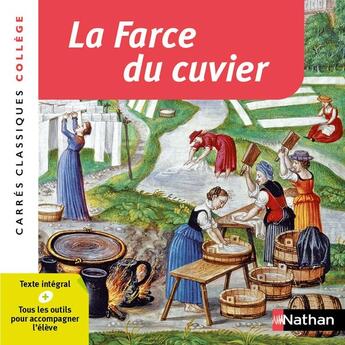 Couverture du livre « La farce du cuvier - 4 » de Anonyme/Maltaverne aux éditions Nathan