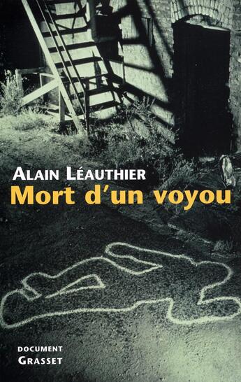 Couverture du livre « Mort d'un voyou » de Leauthier Alain aux éditions Grasset