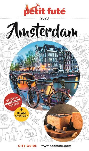 Couverture du livre « GUIDE PETIT FUTE ; COUNTRY GUIDE ; Amsterdam (édition 2020) » de  aux éditions Le Petit Fute