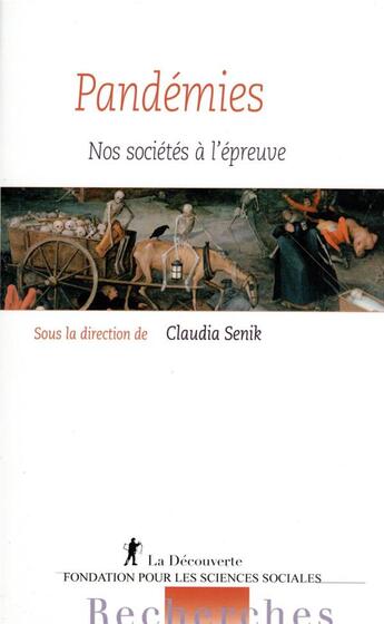 Couverture du livre « Pandémies » de Claudia Senik aux éditions La Decouverte