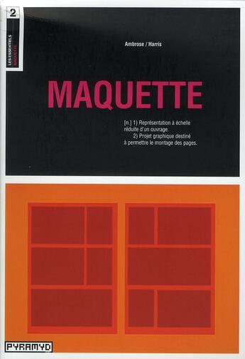 Couverture du livre « Maquette » de Ambrose/Harris aux éditions Pyramyd