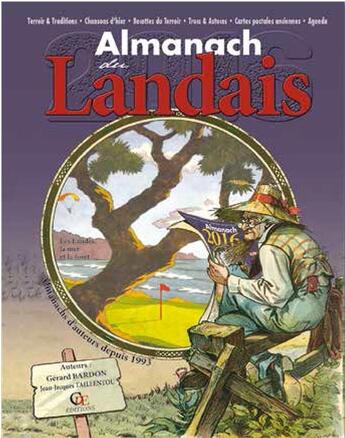 Couverture du livre « Almanach du landais 2016 » de Gerard Bardon / Jean aux éditions Communication Presse Edition