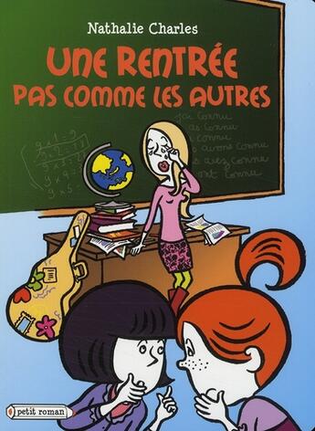 Couverture du livre « Une rentrée pas comme les autres » de Charles-N aux éditions Rageot