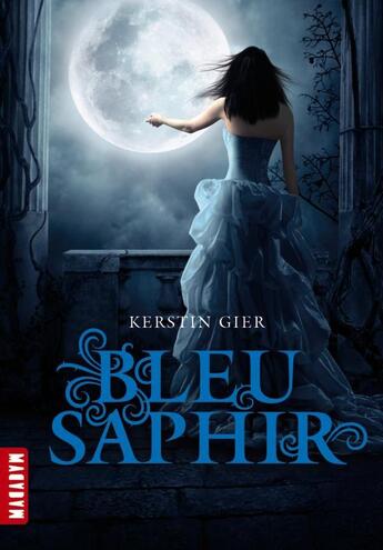 Couverture du livre « Trilogie des gemmes T.2 ; bleu saphir » de Kerstin Gier aux éditions Milan