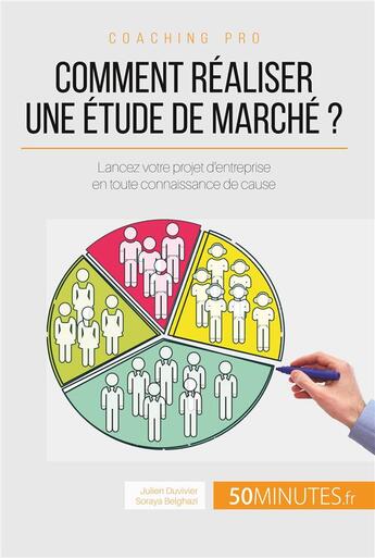 Couverture du livre « Comment réaliser une étude de marché ? lancez votre projet d'entreprise en toute connaissance de cause » de Soraya Belghazi et Julien Duvivier aux éditions 50minutes.fr