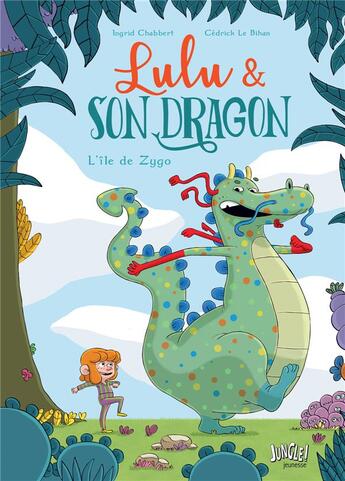 Couverture du livre « Lulu et son dragon t.1 ; l'île de Sygo » de Ingrid Chabbert aux éditions Jungle