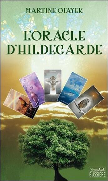 Couverture du livre « L'oracle d'Hildegarde ; livret + jeu » de Martine Otayek aux éditions Bussiere