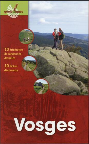 Couverture du livre « Vosges ; 10 itinéraires de randonnée détaillés ; 10 fiches découvertes » de Dominique Decobecq et Cyrille Delangle et Marc Deschamps aux éditions Omniscience