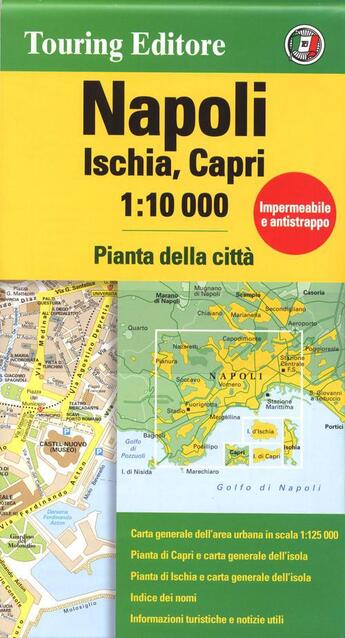 Couverture du livre « **napoli (naples) » de  aux éditions Tci