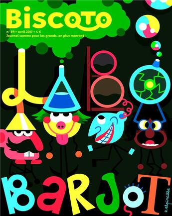 Couverture du livre « Biscoto n 59 - labo barjot » de  aux éditions Biscoto