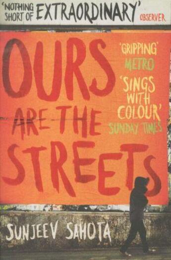 Couverture du livre « Ours Are the Streets » de Sunjeev Sahota aux éditions Picador Uk