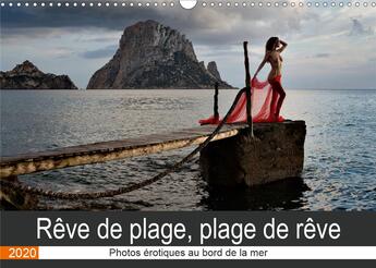 Couverture du livre « Reve de plage plage de reve calendrier mural 2020 din a3 horizontal - photos erotiques au bord de la » de Zurm Hle Martin aux éditions Calvendo