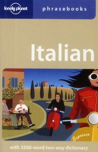 Couverture du livre « Italian phrasebook » de  aux éditions Lonely Planet France