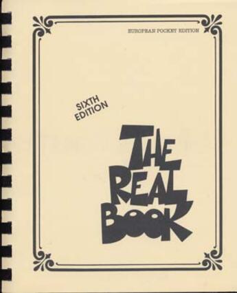 Couverture du livre « The real book » de  aux éditions Hal Leonard