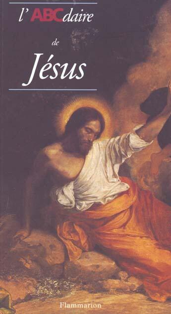 Couverture du livre « Abcdaire de jesus » de Pierre Chavot aux éditions Flammarion
